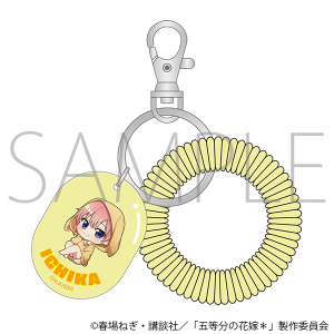 五等分の花嫁＊　ロッカーキー風キーホルダー／中野一花