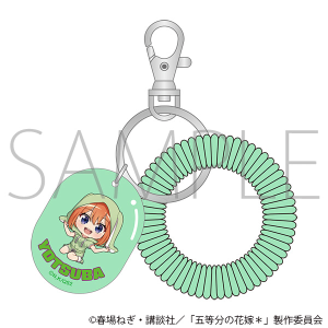 五等分の花嫁＊　ロッカーキー風キーホルダー／中野四葉
