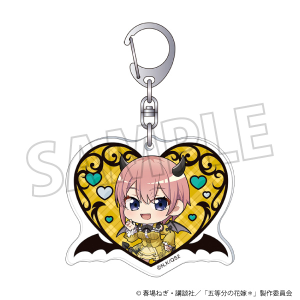 五等分の花嫁＊　アクリルキーホルダー／（ミニキャラ）中野一花