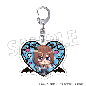五等分の花嫁＊　アクリルキーホルダー／（ミニキャラ）中野三玖