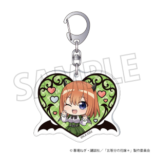 五等分の花嫁＊　アクリルキーホルダー／（ミニキャラ）中野四葉