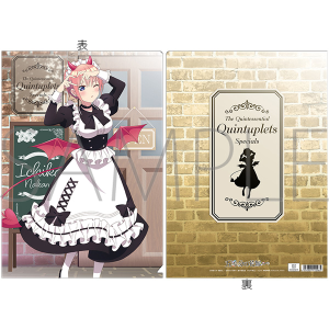 五等分の花嫁∽　クリアファイル／（小悪魔メイド）　中野一花