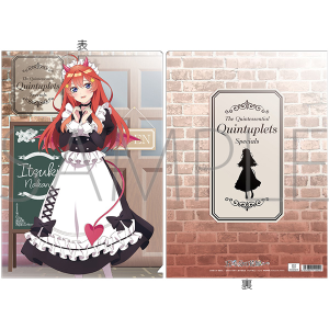 五等分の花嫁∽　クリアファイル／（小悪魔メイド）　中野五月