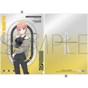 五等分の花嫁＊　メタルクリアファイル／中野一花