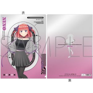 五等分の花嫁＊　メタルクリアファイル／中野二乃
