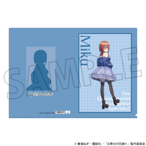 五等分の花嫁＊　クリアファイル／中野三玖