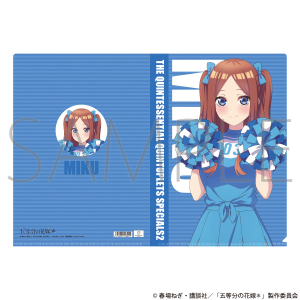 五等分の花嫁＊　クリアファイル／中野三玖
