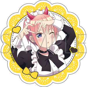五等分の花嫁＊　アクリルコースター／（小悪魔メイド）中野一花