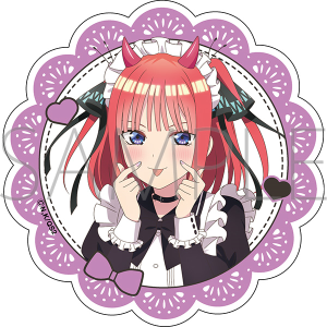 五等分の花嫁＊　アクリルコースター／（小悪魔メイド）中野二乃