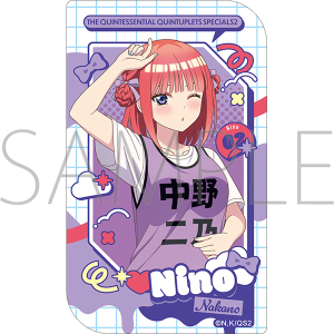五等分の花嫁＊　ステッカー／中野二乃
