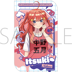 五等分の花嫁＊　ステッカー／中野五月