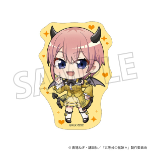 五等分の花嫁＊　ステッカー／（ミニキャラ）中野一花