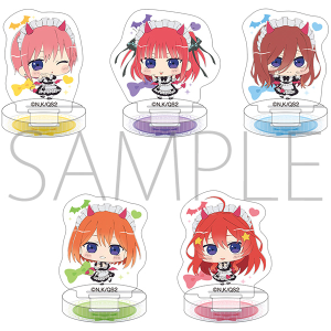 五等分の花嫁＊　ちゅあスタ（ミニチュアアクリルスタンドコレクション）／ちみっつ
