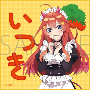 五等分の花嫁＊　ミニタオル／（小悪魔メイド）中野五月