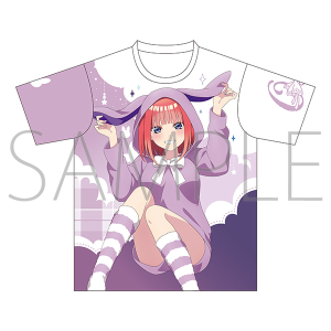五等分の花嫁＊　フルグラフィックTシャツ／中野二乃