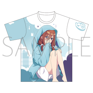 五等分の花嫁＊　フルグラフィックTシャツ／中野三玖