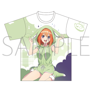 五等分の花嫁＊　フルグラフィックTシャツ／中野四葉