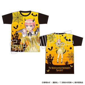 五等分の花嫁＊　フルグラフィックTシャツ／中野一花