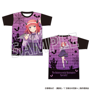 五等分の花嫁＊　フルグラフィックTシャツ／中野二乃