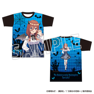 五等分の花嫁＊　フルグラフィックTシャツ／中野三玖