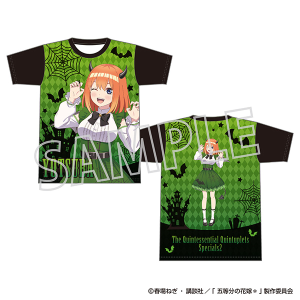 五等分の花嫁＊　フルグラフィックTシャツ／中野四葉