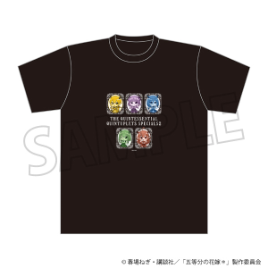 五等分の花嫁＊　Tシャツ／（ミニキャラ）