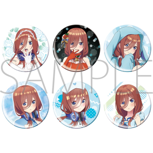 五等分の花嫁∽　推しキャラバッジコレクション／中野三玖