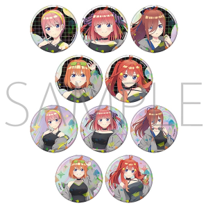五等分の花嫁＊　キャラバッジコレクション