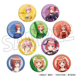 五等分の花嫁＊　キャラバッジコレクション
