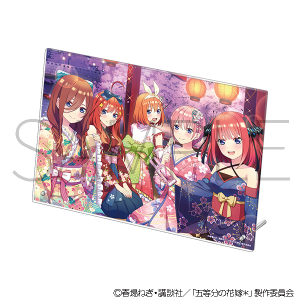 五等分の花嫁＊　アクリルアートパネル（夜桜）