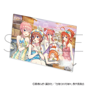 五等分の花嫁＊　アクリルアートパネル（くつろぎ温泉）
