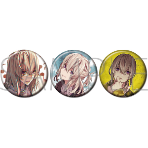 華Doll*　缶バッジ3個セット　Anthos*　チセ