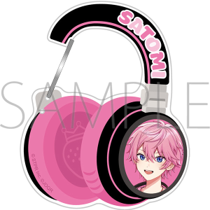すとぷり 莉犬のSTPRadio!　アクリルカラビナ／さとみ