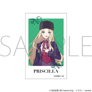 魔女の旅々 学園物語　オリジナルチェキプリント／プリシラ