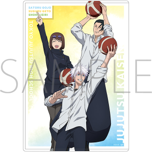 呪術廻戦　第2期　硬質クリアケース 集合 バスケ