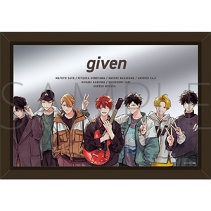 【新品未使用】　ギヴン展　パブミラー　集合柄　東京凱旋 ENCORE　2点セット 東京凱旋会場受注】パブミラー ギヴン展 -given exhibition- ENCORE