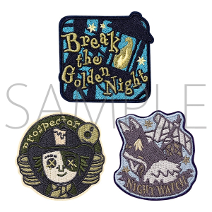 【Ep5】刺繍ワッペンセット　3枚セット　Identity V STAGE Episode6『The Abyss of Art』同時通販
