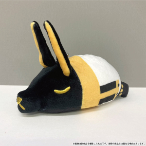 とーとつにエジプト神　うつぶせぬいぐるみマスコット　アヌビス