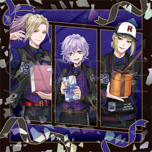ディズニー ツイステッドワンダーランド　ホログラムアクリルカード／5th Anniversary ver.　ポムフィオーレ寮