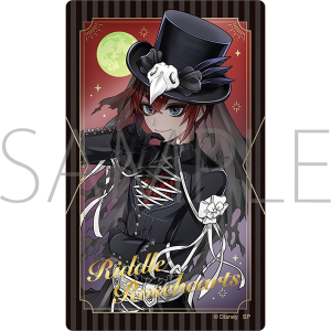 ディズニー ツイステッドワンダーランド　メタルクリアカード／Halloween ver.2025