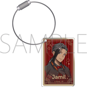 ディズニー ツイステッドワンダーランド　ラメアクリルキーホルダー／5th Anniversary ver.　ジャミル・バイパー