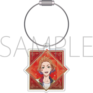 ディズニー ツイステッドワンダーランド ザ アニメーション　ラメアクリルキーホルダー／ケイト・ダイヤモンド