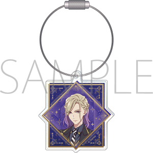 ディズニー ツイステッドワンダーランド ザ アニメーション　ラメアクリルキーホルダー／ヴィル・シェーンハイト