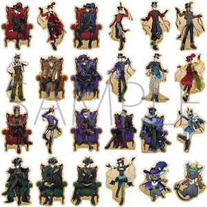 ディズニー ツイステッドワンダーランド　ぺたコレクション／Halloween ver.2024