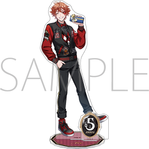 ディズニー ツイステッドワンダーランド　ビッグアクリルスタンド／5th Anniversary ver.　エース・トラッポラ【受注生産商品】