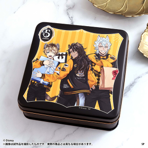 ディズニー ツイステッドワンダーランド　缶入りハンドタオル／5th Anniversary ver.　サバナクロー寮