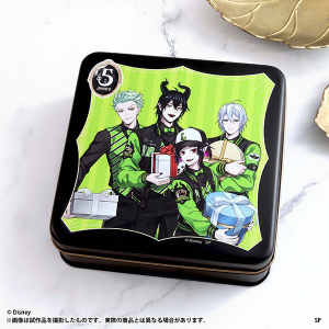 ディズニー ツイステッドワンダーランド　缶入りハンドタオル／5th Anniversary ver.　ディアソムニア寮