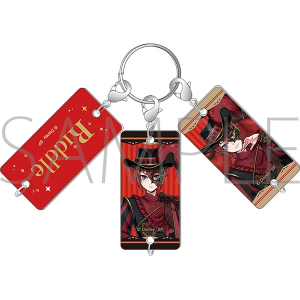 ディズニー ツイステッドワンダーランド　アクリルチャームセット／Halloween ver.2024　リドル・ローズハート