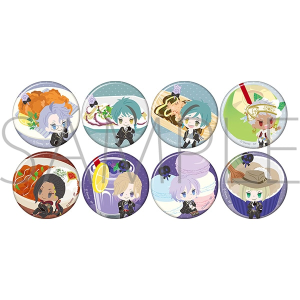 ディズニー ツイステッドワンダーランド　ホログラムキャラバッジコレクション／いただきます ver. vol.2