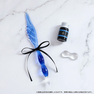ディズニー ツイステッドワンダーランド　ガラスペン／イグニハイド寮【受注生産商品】
